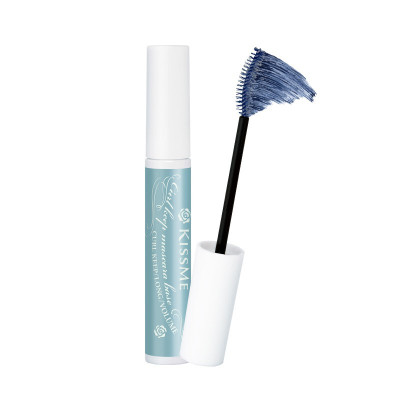 KissMe奇士美睫毛打底膏滋养睫毛 纤长浓密不晕染 蓝色睫毛膏 立体卷翘持久花盈美蔻卷翘定型