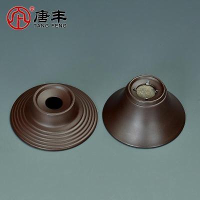 家柏饰(CORATED)茶道创意茶漏茶滤茶叶过滤器紫砂茶隔滤网不锈钢功夫茶具配件
