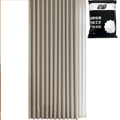 植巾 CL290 宽1m*高2.7m 北欧双面雪尼尔加厚 窗帘 1.00 米/个(计价单位:个)灰色