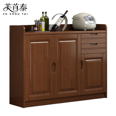 芙首泰实木茶水柜120*40*90cm台