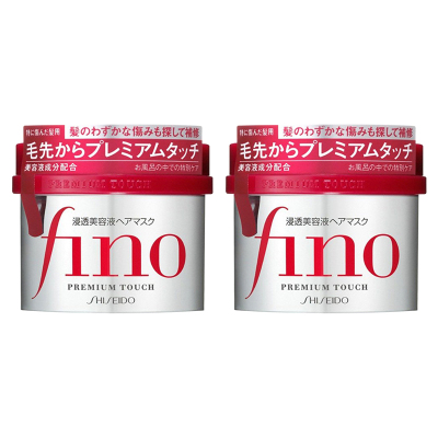 日本资生堂(Shiseido)Fino发膜柔顺补水修复 230g 2瓶