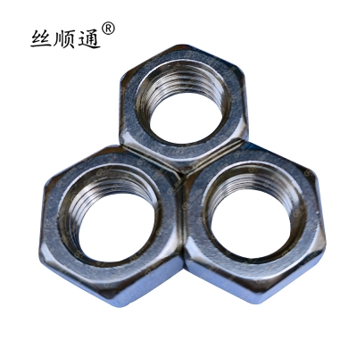 丝顺通 不锈钢六角螺母 M6/个