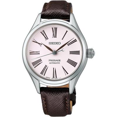 Seiko/精工女士腕表珐琅表盘精致系列年新款机械表