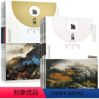[全6册]施云翔山水画 [正版]施云翔山水画教程全6册云水山石树木水墨浅绛彩墨写生绘画步骤详解书籍画集青绿山水画技法讲座