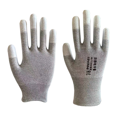 工亿品防静电手套碳纤维指涂PU手套GYP-S002(双)