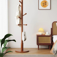 广视杰 挂衣架 木质