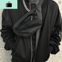 A chock 原创自主高街斜挎包潮牌单肩胸包百搭防水小挎包男女款NEW LAKE女士单肩包