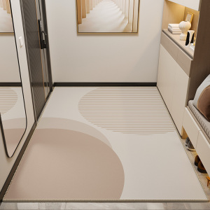 简约进门地垫入户门防滑脚垫轻奢高级可裁剪垫子玄关耐脏免洗地毯