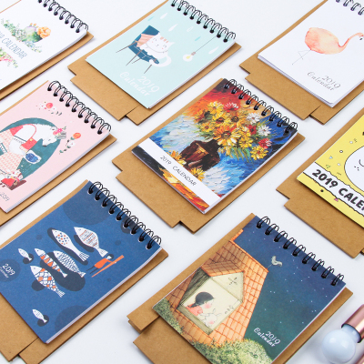 家柏饰(CORATED)创意2026年办公记事台历桌面小日历农历简约小清新年历计划本(定制2026年需要补尾款)