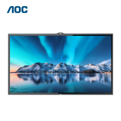 AOC 65T33Z-D会议平板65英寸4K智能会议平板 触屏视频会议一体机内置摄像头麦克风电子白板智慧屏商用显示