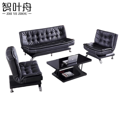 智叶舟沙发茶几组合162*78*88cm(1+1+3+茶几)套