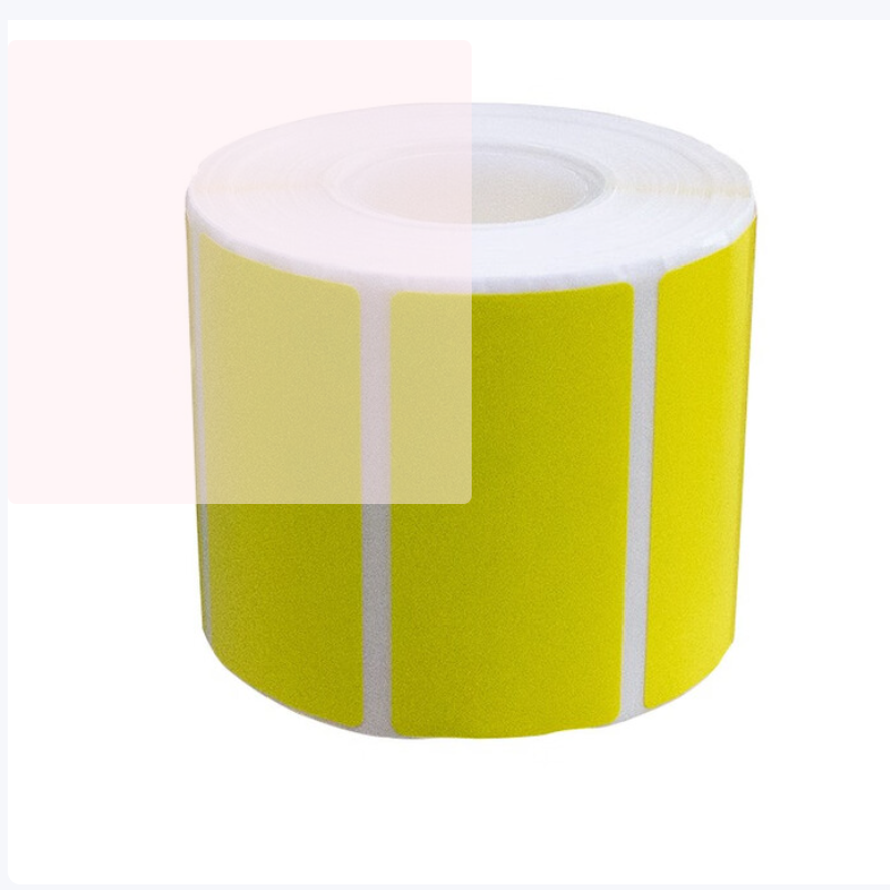 MASUNG 热转印标签纸50mm*70mm 200张 黄色