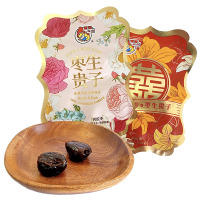喔喔阿胶枣百年好合枣生贵子喜字双枣散装250g婚庆结婚喜糖伴手礼