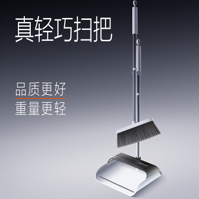 大卫 真轻巧高颜值笤帚大梳齿升级大体量F7 扫把簸箕套装