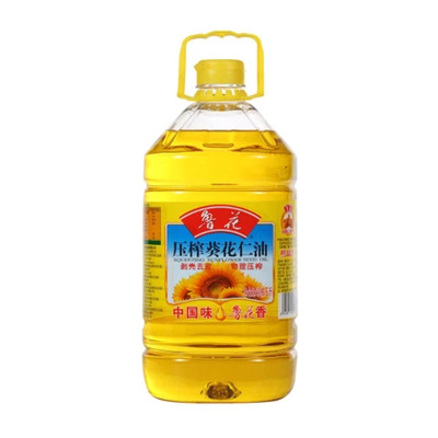 鲁花压榨葵花仁油5L 鲁花食用油 新老包装 随机发货