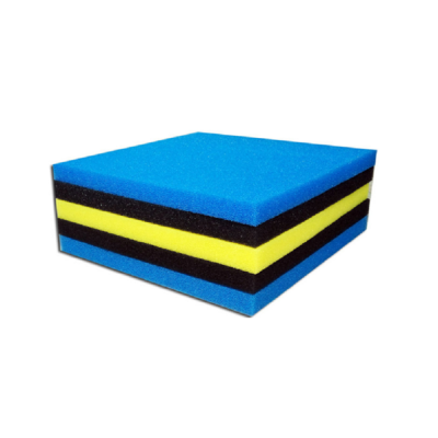 鱼缸过滤棉生化棉加厚耐洗滤材鱼池黑棉水族箱海绵材料高密度净水