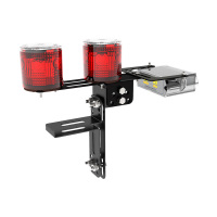 陇步昇LBS- JSD0617 DC5V 0.4W IP67 75_min 太阳能警示灯 盏 红色