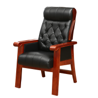 三金鑫 电脑椅实木麻将椅子家用棋牌椅会议椅办公椅老板椅书房大班椅