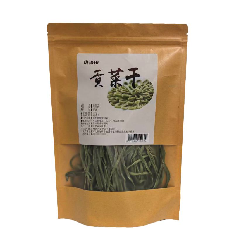 珑语田 贡菜干 200g 袋
