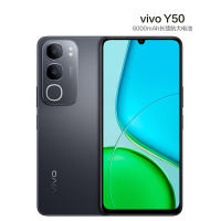 vivo Y50 钻黑 8GB+256GB 天玑6300 高清影像 6000mAh电池 44W充电 5G手机