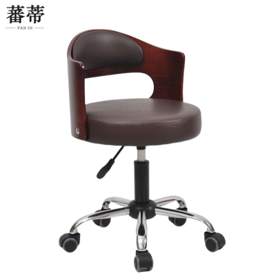 蕃蒂转椅棕色把