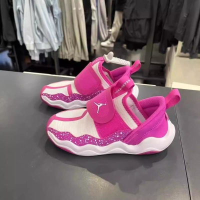NIKE耐克休闲鞋JORDAN舒适魔术贴大童低帮运动鞋DQ9293-605 D