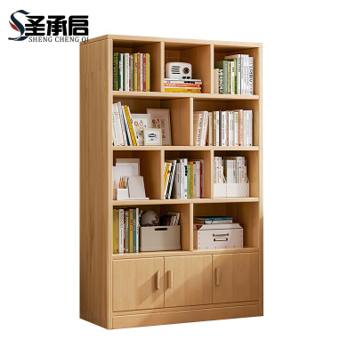 圣承启 木质书架 120cm个