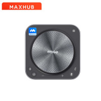MAXHUB视频会议全向麦克风/6米拾音免驱无线连接蓝牙扬声器/腾讯会议认证/40㎡内会议室解决方案 BM31S