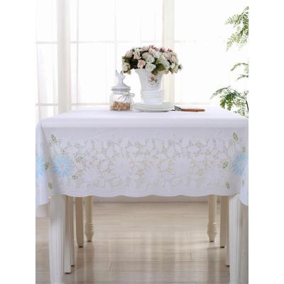 家柏饰(CORATED)茶几餐桌布pvc桌布防水防烫防油免洗塑料台布长方形北欧文艺客厅