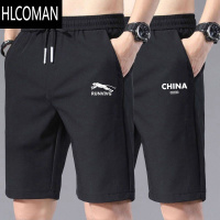 HLCOMAN男士短裤夏季新款潮流时尚五分裤子百搭休闲宽松运动裤男装短裤子