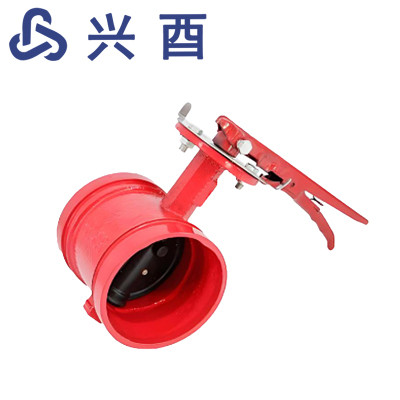 兴酉 沟槽蝶阀 DN65 个