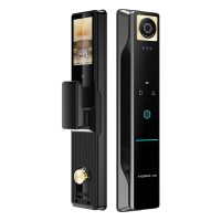 小凯X8 Ultra智能锁 3D人脸识别 掌静脉 室内可视猫眼指纹锁家用防盗门锁 密码锁 APP远程智控