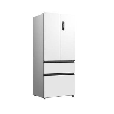 美菱(MeiLing)BCD-511WP9CZX白 冰箱511升法式对开门多门家用超薄零嵌入双系统双循环一级能效风冷无霜