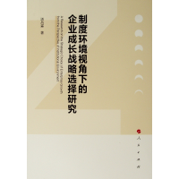 音像制度环境视角下的企业成长战略选择研究汲昌霖 著