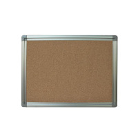 史泰博 铝合金边框软木板 120*150cm 原木色 办公文具