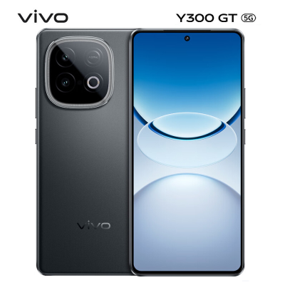 vivo Y300 GT 黑色 12GB+512GB 天玑8400 7620mAh大电池 90W充电 5G手机