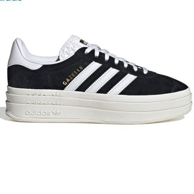ADIDAS阿迪达斯三叶草休闲鞋GAZELLE BOLD W低帮厚底女鞋HQ6912 C