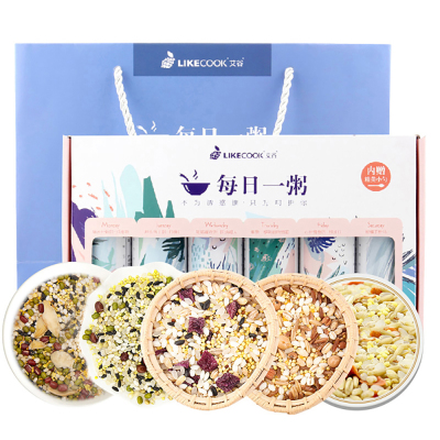 艾谷有机每日一粥礼盒630g(6小罐)