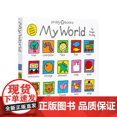 英文原版 我的单词小天地 My World