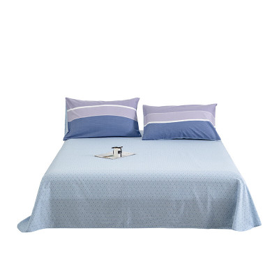 名都丽人 MDLR-A21 150*215cm 纯棉 床单 (计价单位:件)蓝色