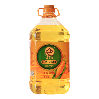 三河站 非转基因鲜胚玉米油5L