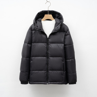 羽绒服新国标90绒女冬季连帽防风休闲百搭面包服防寒外