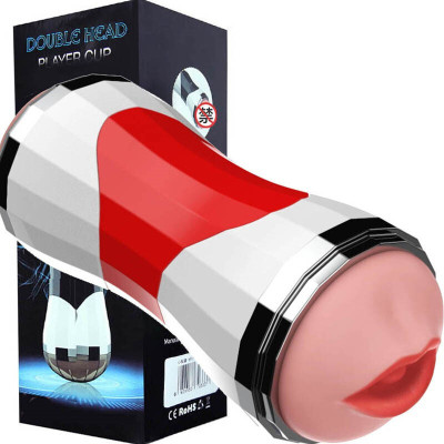 万乐男用双穴手动名器子宫逼真阴臀倒模男士充电动智能加温热飞机杯情侣男性系列男生自慰仿真人处女星夹吸男人情趣玩具成人性用品