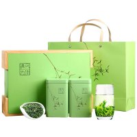 源御露2024新嫩芽小叶苦丁茶四川青山绿水茶叶散装甘草茶清风为伴礼盒装250g