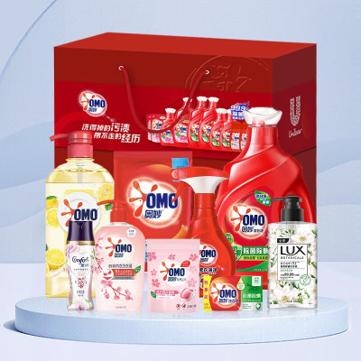 奥妙(OMO)至尊优选清洁洗护豪华大礼包D GU0013 礼盒装