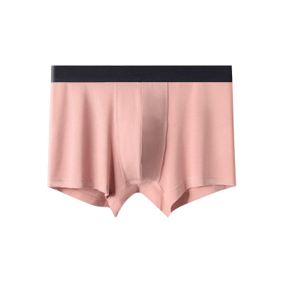 男士内裤2025新款莫代尔ZK蕉凸工厂OEM网孔防螨桑蚕丝内裤头