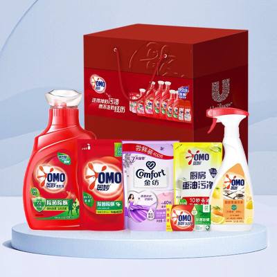 奥妙(OMO)去污清洁组合大礼包A GU0003 礼盒装