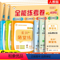 [正版]9本六年级下册练习册试卷6年级春预习题六年级下册人教语数英全能练+随堂练53天天练随堂练小学六年级下册语文数学