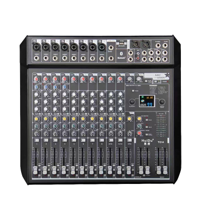惠度(HuiDu)14路输入两编组输出模拟调音台 TG14(销售单位:台)