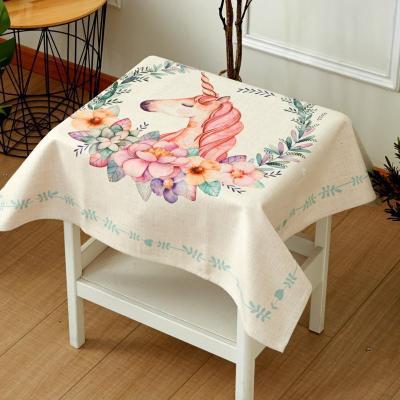 家柏饰(CORATED)北欧棉麻桌布艺台罩餐桌布沙发后背靠背巾床头柜罩盖布巾
